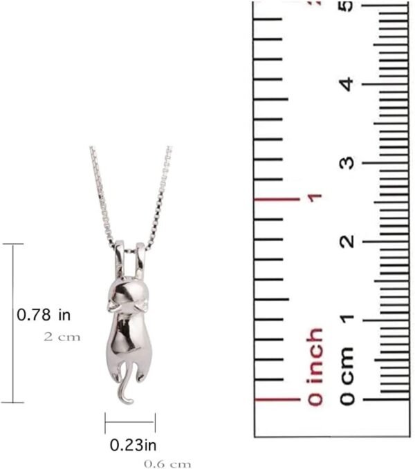 516t6WmGegL._AC_SL1074.jpg 925 Sterling Silver Cat Necklace Jewelry for Women Trendy Dainty Charm Pendant Necklaces Best Friend Birthday Gifts for Her Sister Mom Wife Womens