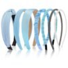 7 Pack Headbands for Women Girls Headbands Trendy Non Slip Hairbands Fashion Hair Accessories Multi-style Headband Pack Diademas Para Mujer (Neutral)