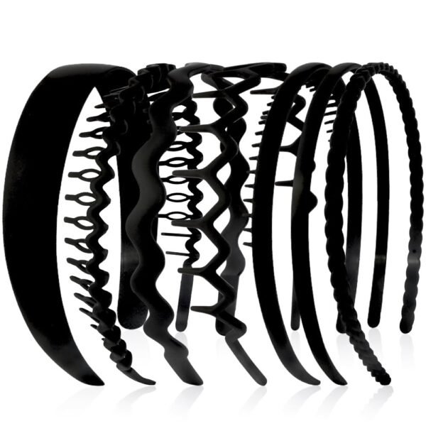 7 Pack Headbands for Women Girls Headbands Trendy Non Slip Hairbands Fashion Hair Accessories Multi-style Headband Pack Diademas Para Mujer (Neutral)