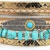 71-3EWnOKTL._AC_SL1500.jpg Leopard Bracelet for Women, Boho Leather Wrap Multi-Layer Pearl Crystal Bracelet Bangle Jewelry