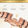 Magnetic Copper Bracelet for Men — EllipseMAX 5X Strength 5,000 Gauss Magnets — Designed in USA & Patent Pending — Premium Mens Copper Bracelet with Adjustable Length