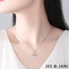 71LrbibO_3L._AC_SL1500.jpg Infinity Heart Necklace for Women, Love Heart Pendant with Cubic Zirconia and Infinity Necklace, 925 Sterling Silver Heart Necklace for Girlfriend
