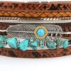 71OavP4yGVL._AC_SL1500.jpg Leopard Bracelet for Women, Boho Leather Wrap Multi-Layer Pearl Crystal Bracelet Bangle Jewelry