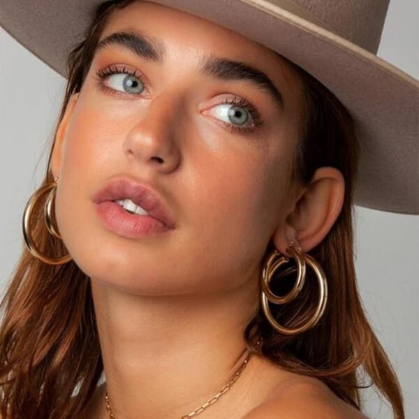 71s4sqp6RKL._AC_SL1500.jpg 42 Pairs Gold Hoop Earrings Set for Women, Fashion Chunky Pearl Earrings Multipack Twisted Statement Earring Pack, Hypoallergenic Small Big Hoops Earrings for Birthday Party