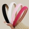 71tK1pzIYKL._SL1500.jpg Headbands for Women Thin Knitted Hairbands Fashion Non Slip Headband for Women's Hair Cute Solid Colors Hair Accessories 4 PCS