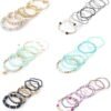 81g3YO9YgLL._AC_SL1500.jpg 6 Sets Bohemian Stackable Bead Bracelets for Women Stretch Bohemian Style Stretch Multilayered Boho Bracelet Set
