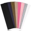 Headbands for Women, 8pcs Stretchy Non Slip Soft Cotton Cloth Hair Bands for Sports, Workout, Yoga and Running