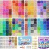 5100 Clay Beads Bracelet Making Kit, Flat Preppy Beads for Friendship Jewelry Making,Polymer Heishi Beads with Charms Gifts for Teen Girls Crafts for Girls Ages 8-12