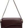 51owQNsC1WL._AC_SL1500.jpg Shoulder Bag for Women Y2K Trendy Purse Vegan Leather Hobo Handbags Clutch Saddle Bag with 2 Removable Strap