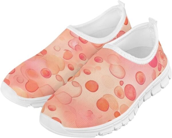 615c8yRd_cL._AC_SL1500_8836ea93-bcf8-4ee6-ac81-ca64f9898e96.jpg Fashionable Slip On White Shoes Girls Flexible Breathable Safe Walking Barefoot Casual Indoor Daily Sneakers for Kids