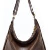 Hobo Bags for Women, Ultra Soft Foldable Vegan Leather Shoulder Handbag, Stylish Slouchy Tote Purses