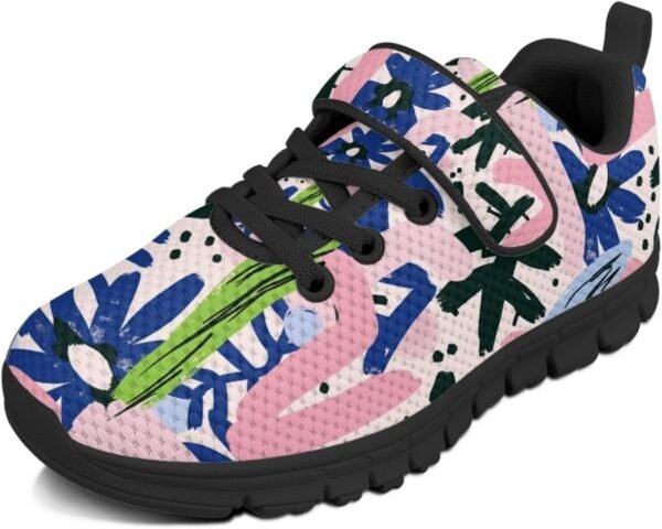 61C9dc8O85L._AC_SL1500.jpg Girls' Sneakers Lace-Up Shoes for Kids Girls Funny Running Shoes Kids Fashionable Design Tennis Sneakers