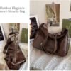 Hobo Bags for Women, Ultra Soft Foldable Vegan Leather Shoulder Handbag, Stylish Slouchy Tote Purses