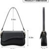 61OwlnEkXrL._AC_SL1500.jpg Shoulder Bag for Women Small Clutch Purses Cute Hobo Handbag Trendy Underarm Bag