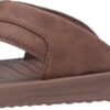 Men's Slip-on Flip Flop Comfort Sandals, Casual