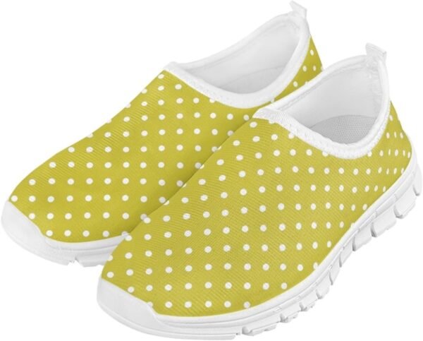 61aG_zC5zjL._AC_SL1500.jpg Fashionable Slip On White Shoes Girls Flexible Breathable Safe Walking Barefoot Casual Indoor Daily Sneakers for Kids