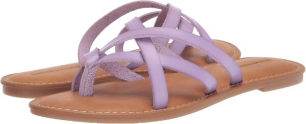 61oLqI7tLGL._AC_SL1500.jpg Women's Strappy Slide Flat Sandal