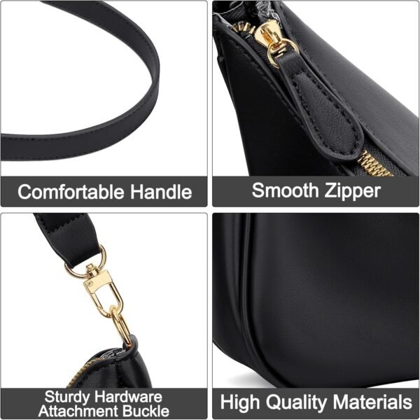 71FQt0V-CL._AC_SL1500.jpg Shoulder Bag for Women Cute Hobo Purses and Handbags Retro Clutch Underarm Purse