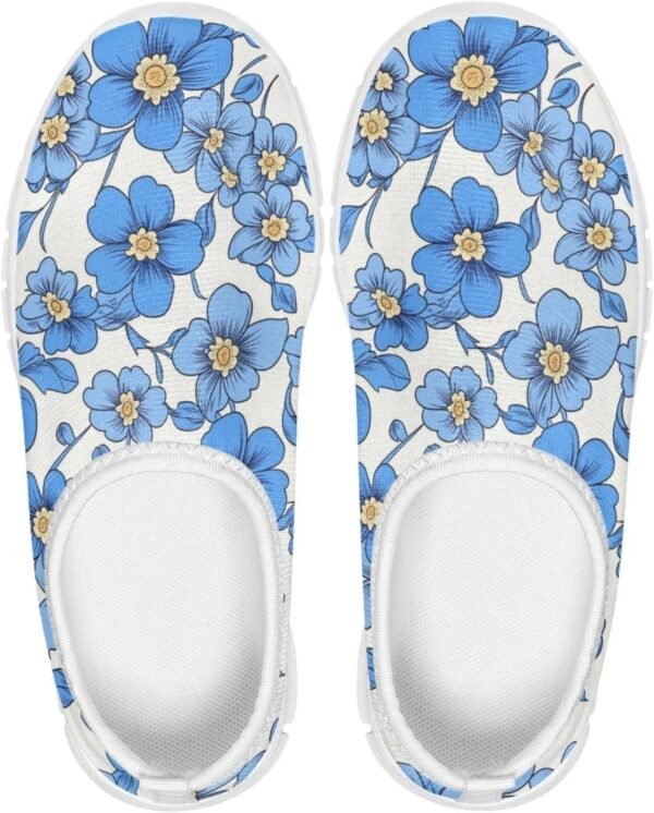 71Fd_ruSXvL._AC_SL1500.jpg Fashionable Slip On White Shoes Girls Flexible Breathable Safe Walking Barefoot Casual Indoor Daily Sneakers for Kids