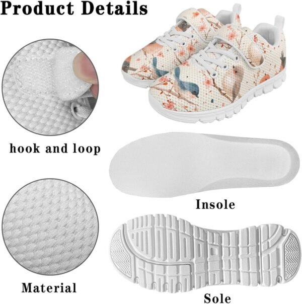 71Hpp9kCrOL._AC_SL1500_2e04e0a7-ee0a-408f-99c8-d4c045f2f5e5.jpg Girls' Sneakers Lace-Up Shoes for Kids Girls Funny Running Shoes Kids Stitch Fashionable Design Tennis Sneakers