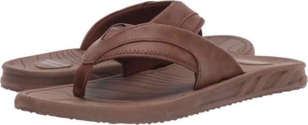 Men's Slip-on Flip Flop Comfort Sandals, Casual