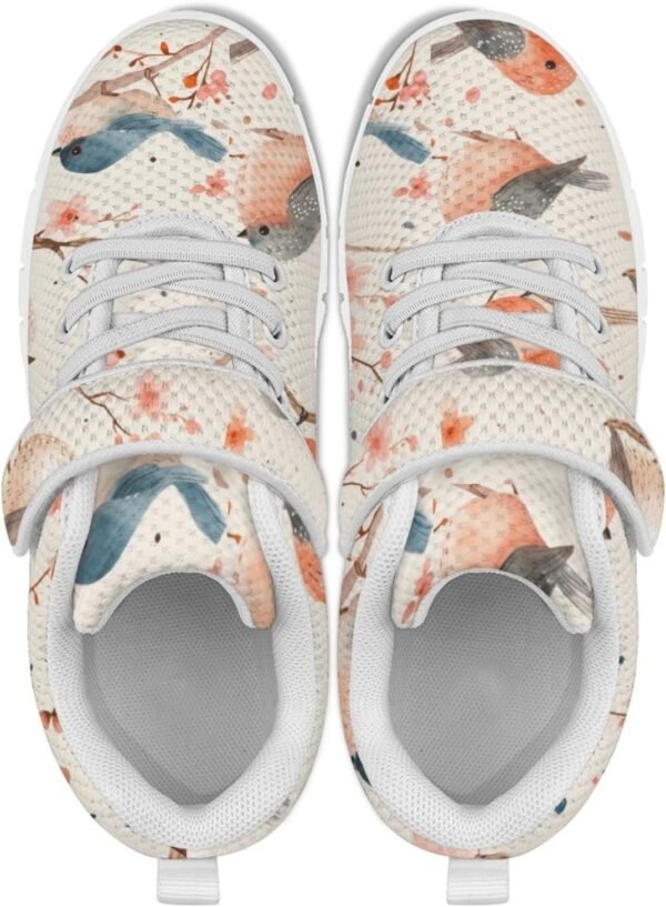 71NM30nuzSL._AC_SL1500.jpg Girls' Sneakers Lace-Up Shoes for Kids Girls Funny Running Shoes Kids Fashionable Design Tennis Sneakers