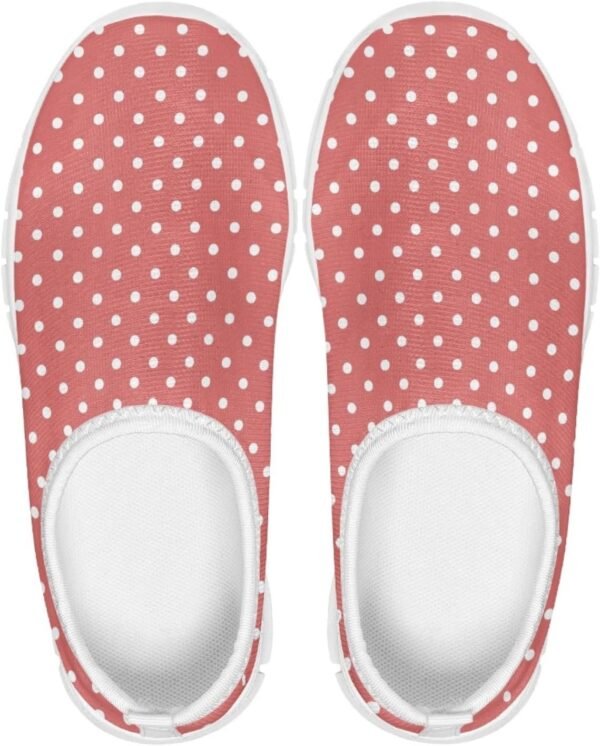 71gq2rTcn4L._AC_SL1500.jpg Fashionable Slip On White Shoes Girls Flexible Breathable Safe Walking Barefoot Casual Indoor Daily Sneakers for Kids