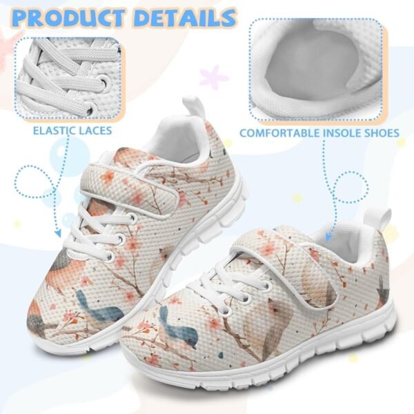 71rH4NHFksL._AC_SL1500_5b43e30b-5f56-476f-aa77-063fb73909ca.jpg Girls' Sneakers Lace-Up Shoes for Kids Girls Funny Running Shoes Kids Stitch Fashionable Design Tennis Sneakers