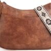 Trendy Leather Crossbody Purse with Adjustable Strap, Women's Shoulder Handbag
