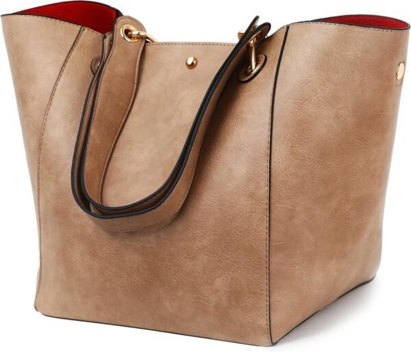 81aWzUiI7UL._AC_SL1500.jpg Large Work Tote Bag for Women Designer Purses and Handbags Big Bucket bags Ladies Travel Crossbody Purse