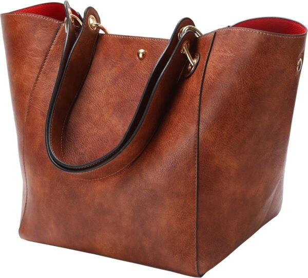 91yGdtKbiRL._AC_SL1500.jpg Large Work Tote Bag for Women Designer Purses and Handbags Big Bucket bags Ladies Travel Crossbody Purse